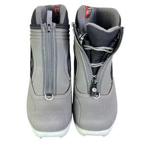 Rossignol Saphir Nordic Cross Country Ski Boots Womens 36 Gray Black Thermo Fit